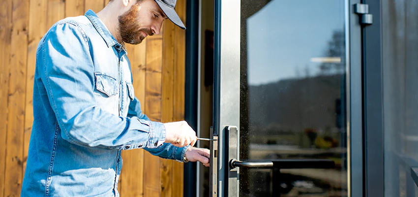 Frameless Glass Storefront Door Locks Replacement in Brawley, CA